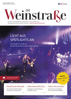 Die vollständigen Artikel finden Sie in der aktuellen Ausgabe der Weinstraße! Die vollständigen Artikel finden Sie in der aktuellen Ausgabe der Weinstraße!