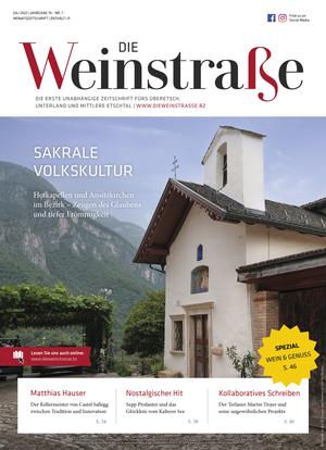 Die vollständigen Artikel finden Sie in der aktuellen Ausgabe der Weinstraße!