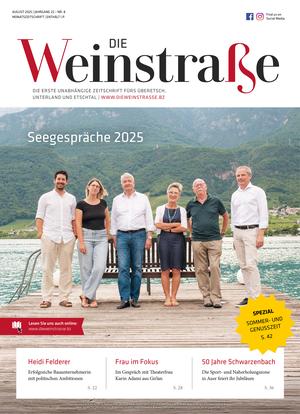 Die vollständigen Artikel finden Sie in der aktuellen Ausgabe der Weinstraße!